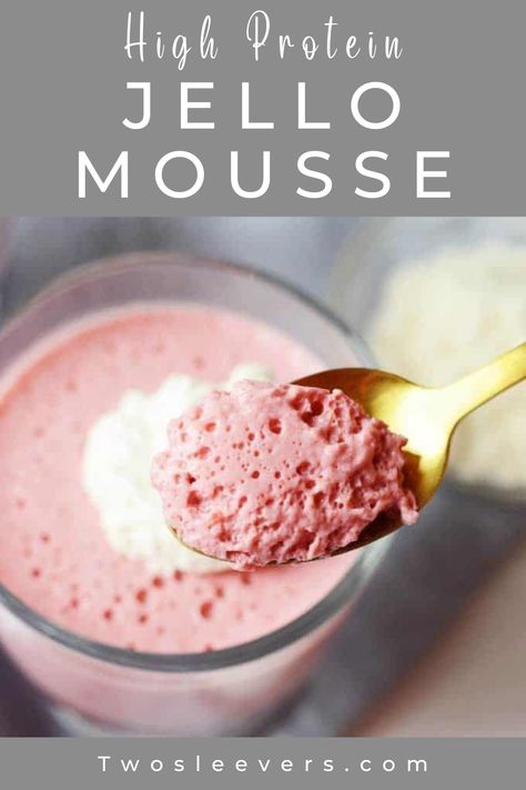 This Keto Jello Mousse is a low carb dessert, made with just a handful of ingredients. It's sure to become a standby dessert for those times when you just must have a keto dessert. Diet Jello Desserts, Keto Jello Mousse, Recipes With Jello Pudding, Keto Jello Cheesecake Recipes, Jello And Cottage Cheese Dessert, High Protein Jello Mousse, Sugar Free Jello Cheesecake Recipes, Sugar Free Jello Recipes, Sugar Free Jello Desserts