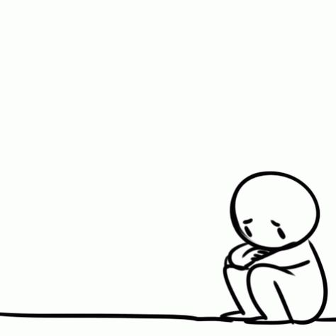 Lonely Friends GIF - Lonely Friends Heart Ache - Discover & Share GIFs Stick Drawings, Person Drawing, Stick Figure Drawing, Friends Gif, Cute Cartoon Images, Drawings Of Friends, Fake Friends, Funny Drawings, Cartoon Images