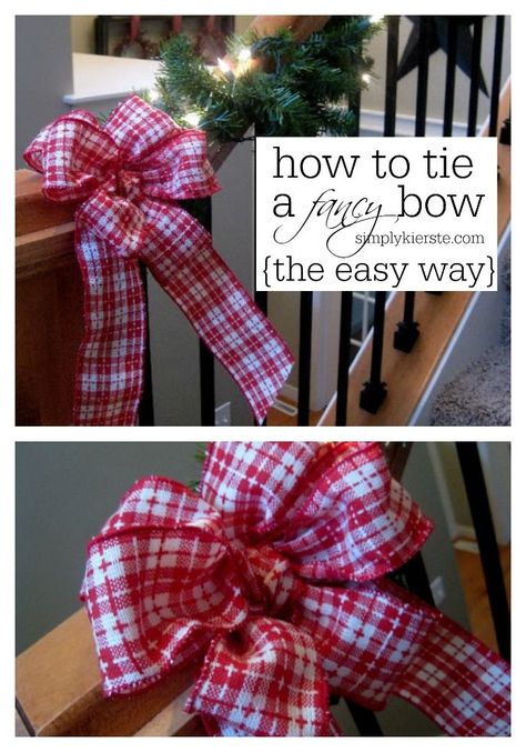 Fancy Bows, Diy Bows, Bow Tutorial, Bow Making, Click Photo, Floral Wire, Holiday Magic, Ribbon Crafts, Christmas Bows