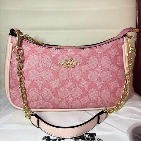 Pink coach Teri shoulder bag Coach Mini Shoulder Bag, Pink Coach Shoulder Bag, Teri Coach Bags, Pink Coach Bags, Small Coach Bag, Coach Pink Bag, Coach Teri Shoulder Bag, Pink Coach Bag, Pink Coach Purses