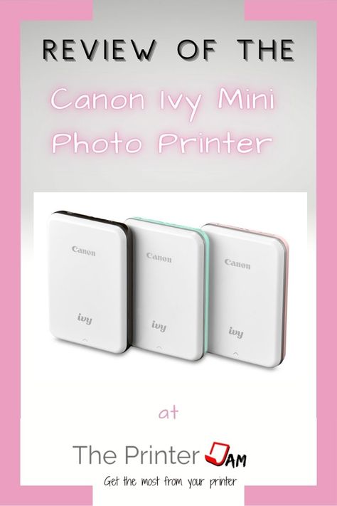 Canon Ivy Mini Photo Printer, Mini Photo Printer, Canon Ivy, Portable Photo Printer, Mini Printer, Thermal Imaging, Instant Film, Thermal Printer, Bluetooth Device