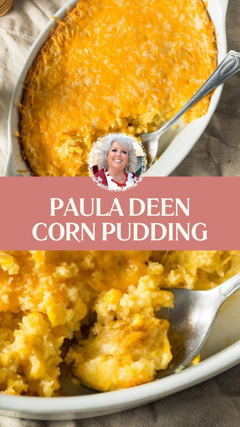 Paula Deen Corn Pudding Corn Pudding Paula Deen, Old Fashioned Corn Casserole, Corn Pudding Thanksgiving, Cheddar Sweet Corn Pie, Jalapeño Corn Pudding, Self Rising Corn Meal Recipes, Corn Pudding With Ritz Crackers, Easy Corn Pudding Jiffy, Corn Pudding For A Crowd