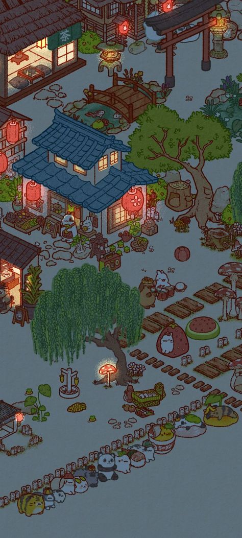 Usagi Shima Game, Usagi Shima Decor Ideas, Usagi Shima, Bunny Island, Cell Phone Game, Cozy Games, Game Decor, Tsuki Odyssey, Hay Day