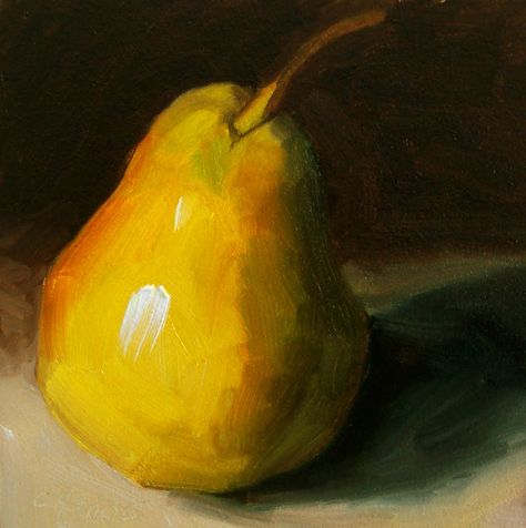 pear paintings - Google Search Paint Your Own Canvas, Slippers High Heels, Paintings Of Flowers, Pear Art, Still Life Fruit, Food Painting, Fruit Painting, Black And White Painting, Daily Painting