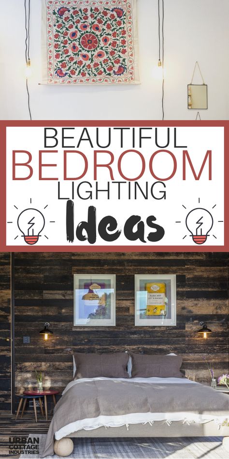 Wall lights can transform your bedroom decor to a whole new level. They create a beautiful, cozy room where you can feel safe to sleep. See these lighting ideas for your bedroom and redesign it! #lights #lightingideas #bedroom Wall Lights For Bedroom, Bedroom Lighting Ideas, Industrial Style Decor, Lights For Bedroom, Baby Room Lighting, Beautiful Bedroom, Bedside Lighting, Feel Safe, Living Room Diy