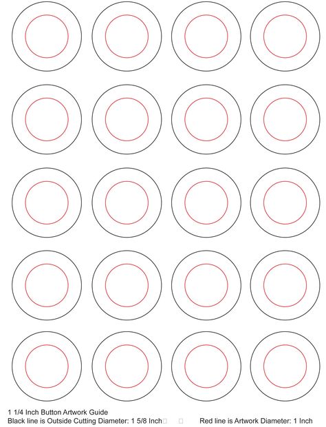 1.25 Inch Button Template Macaroon Template, Piping Templates, Button Template, Royal Icing Templates, Macaron Template, Free Label Templates, Macaron Flavors, Badge Template, Wilton Cake Decorating