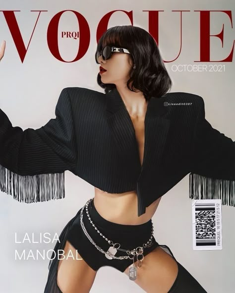 Lisa Vogue, Chanel Rose, Lisa Blackpink Hot Photoshoot, Fashion Illustrations Techniques, Fashion Model Poses, 사진 촬영 포즈, Fashion Cover, Lisa Bp, Vogue Covers