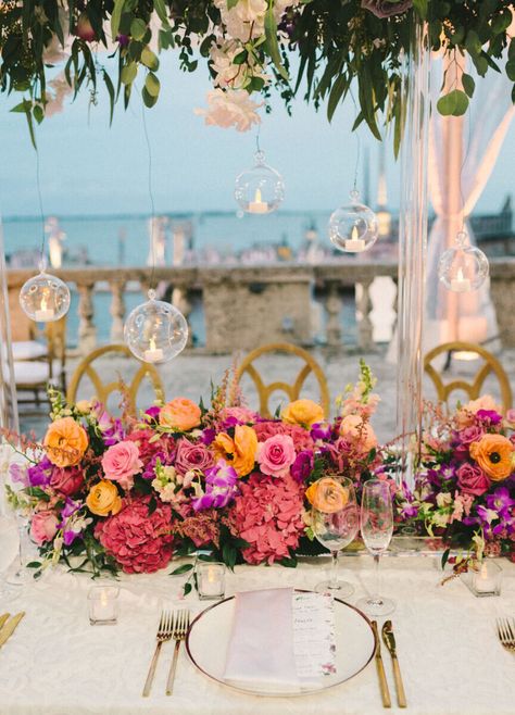 Glam Garden, Nutella Milkshake, Miami Beach Wedding, Miami Wedding Venues, Beach Wedding Reception, Beach Dinner, Miami Wedding, Reception Table, Wedding Film