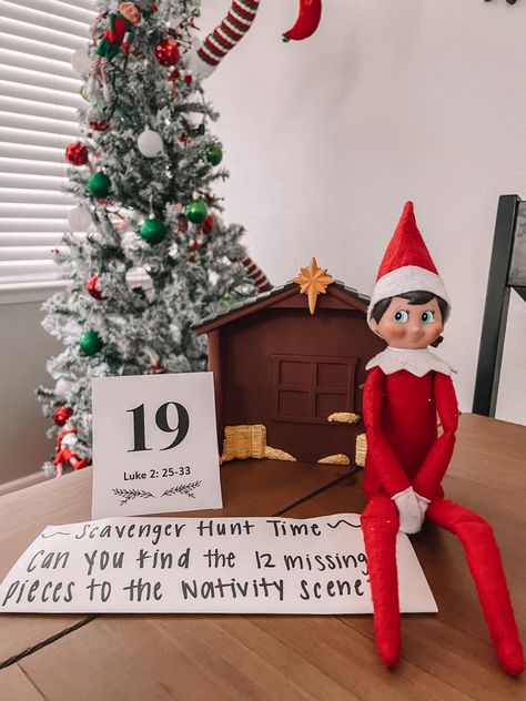 Elf Jesus Ideas, Elf On The Shelf Arrival Ideas Christian, Jesus Centered Elf On The Shelf, Elf On The Shelf Reading Ideas, Elf On The Shelf Ideas Jesus, Bible Elf On The Shelf Ideas, Christian Elf On The Shelf Arrival, Christian Ideas For Elf On The Shelf, Elf On The Shelf Ideas About Jesus