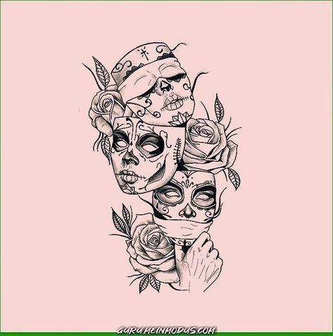 Cyberciligism Tattoo, Thigh Piece Tattoos, Butterfly Tattoo Stencil, Cross Tattoos For Women, Scary Tattoos, Thigh Piece, Floral Tattoo Sleeve, Stylist Tattoos