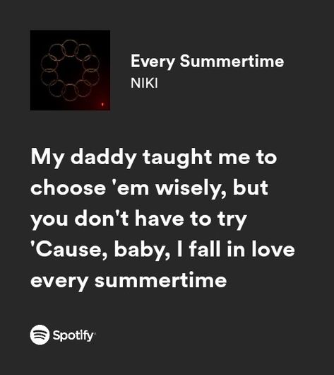 niki every summertime spotify lyrics Every Summertime Niki, Every Summertime, Reaction Memes, Spotify Lyrics, I Fall In Love, I Fall, Falling In Love, Memes, Quick Saves