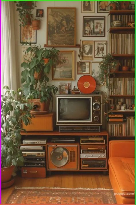 70s Room, 70s Living Room, 70s House, 70s Interior, 70s Home, Retro Living Rooms, Deco Retro, Living Room Inspo, Living Room Ideas