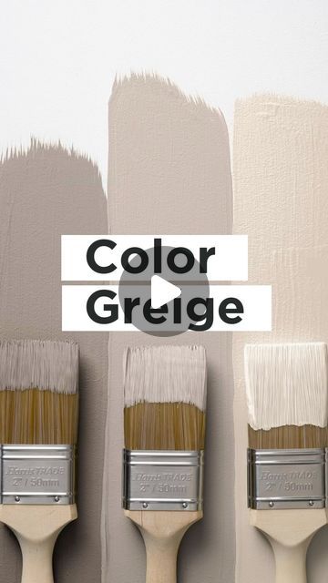 Pintura Salones Ideas, Greige Paint Colors, Greige Paint, 2024 Color, Paint Colors For Home, Grey And Beige, Pallet Furniture, Beige Color, Colorful Interiors