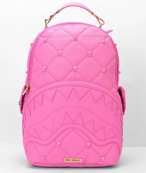 Sprayground Pretty Little Lady DLX Pink Backpack | Mall of America® Girly Backpacks, Sprayground Backpack, Pretty Backpacks, Cute Backpacks For School, Pretty School Supplies, Stylish School Bags, Tote Bags For School, Hello Kitty Accessories, Fashion Baby Girl Outfits