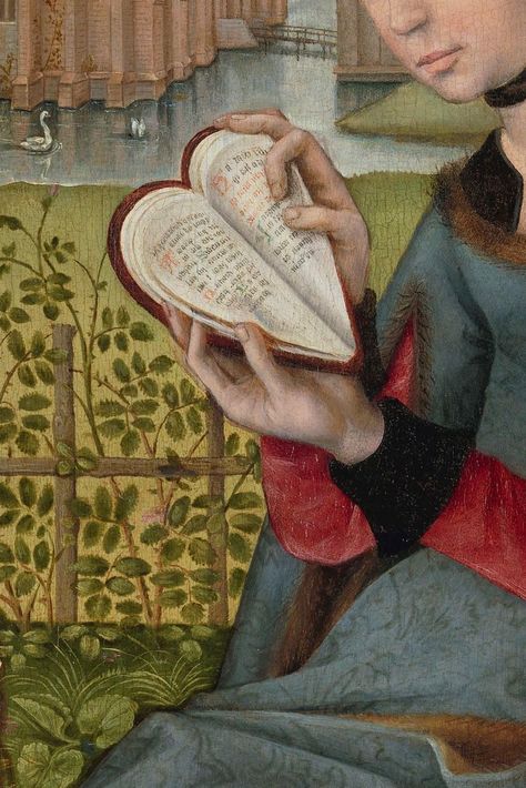 Medieval Core, St Catherine Of Alexandria, Medieval Revival, Catherine Of Alexandria, Medieval Artwork, St Jerome, Medieval Paintings, Medieval Aesthetic, Shape Books