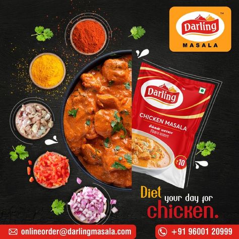 Chicken Pakoda, Chicken Tandoori, Eid Card Designs, Tandoori Masala, Afrique Art, Chicken Masala, Creative Interior Design, Chicken Gravy, Food Advertising