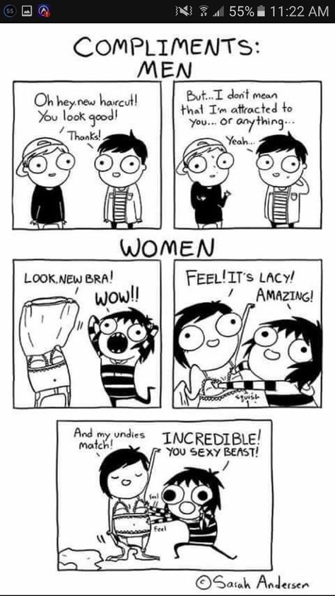 Funny Friend Pictures, Sarah Andersen, Sarah's Scribbles, Online Comics, Funny Comic Strips, Teenager Posts Funny, Life Humor, Cute Comics, Really Funny Memes