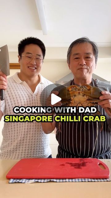 Delwin Lim on Instagram: "🔥 CWD EPISODE 1: SINGAPORE CHILLI CRAB 
🦀 Really nothing better than big, juicy NT mud crabs slathered in sweet, spicy and salty chilli sauce. 

It’s arguably the most iconic Singaporean dish that’s often imitated but rarely done well. 

My dad’s a classically trained French chef with a lifelong obsession with perfecting the Singaporean dishes that we all grew up eating. Drop a comment and I’ll share the top secret ingredients for his chilli sauce.

➡️ FOLLOW along for more mouthwatering recipes 🤤
-
-
-

#food #highprotein #mealprep #cheapeats #cheapmeals #flavourtown #singapore #singaporelife #seafood #recipes" Chili Crab Singapore Recipe, Imitated Crab Recipes, Chilli Crab Recipe, Chilli Crab, Big Juicy, Cooking Seafood, Crab Recipes, Mouthwatering Recipes, Chilli Sauce