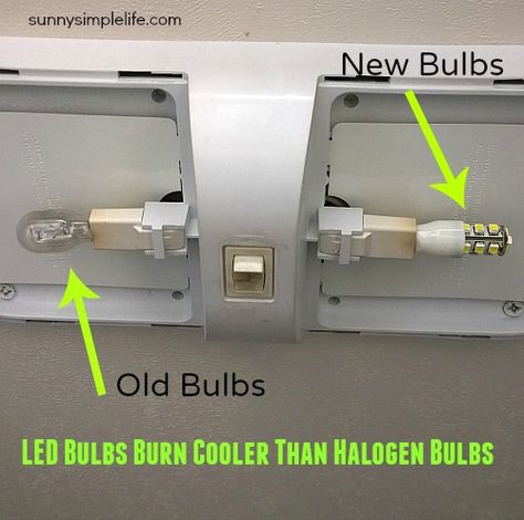 Why You Should Change Your RV Lights To LED - RV & Camper LED Lighting Camper Maintenance, Camper Remodeling, Camper Repair, Rv Lighting, Rv Camping Tips, Rv Renovation, Camper Hacks, Travel Trailer Camping, Retro Camping