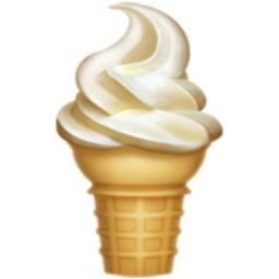 Emoji Iphone Ios, Ice Cream Emoji, Emoji List, Edible Bowl, Soft Serve Ice Cream Machine, Soft Ice Cream, Waffle Bowl, Ios Emoji, Emoji Keyboard