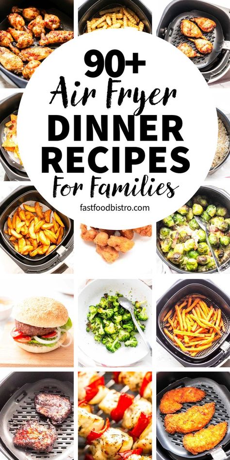 Air Fryer Recipes Easy Dinner Airfryer Ideas Air Fryer Recipes, Easy Dinner Airfryer, Best Things To Air Fry, Top Air Fryer Recipes To Try, Recipes For Hot Air Fryers, Sunday Dinner Ideas Air Fryer, Air Fryer Ideas For Dinner, Meals To Cook In Air Fryer, Dinner Ideas With Air Fryer