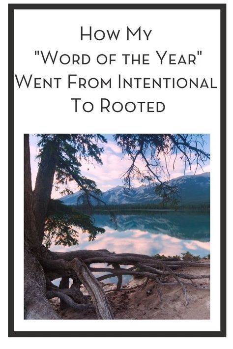 How My "Word of the Year" Went From Intentional To Rooted Intentional Word Of The Year, Word Of The Year Intentional, Word Of The Year 2024, 2024 Word, Be More Intentional, Word Of The Year, Personal Prayer, How To Start Homeschooling, Root Words