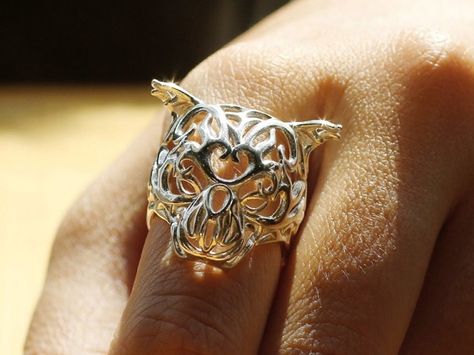 tinger-ring-3d-print 3d Shoes, Chinese Zodiac Tiger, Best Jewellery Design, Tiger Jewelry, Tiger Ring, Chinese Horoscope, Marcasite Jewelry, Zodiac Rings, 3d Printed Jewelry