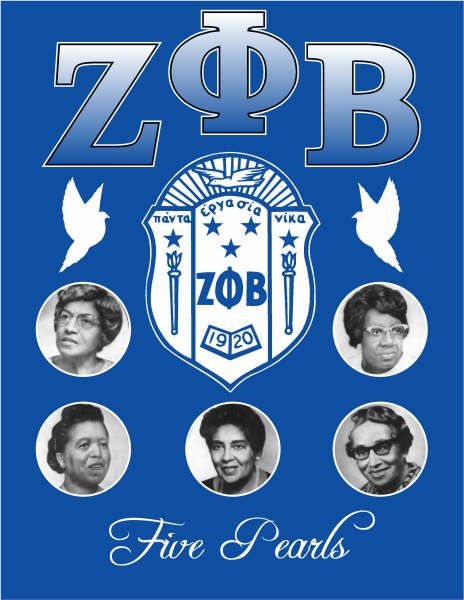 Founders of Zeta Phi Beta. #5Pearls #ZPhiB Zeta Phi Beta Founders, Finer Womanhood, Happy Founders Day, Sorority Art, Divine Nine, Phi Beta Sigma, Founders Day, Greek Design, Howard University