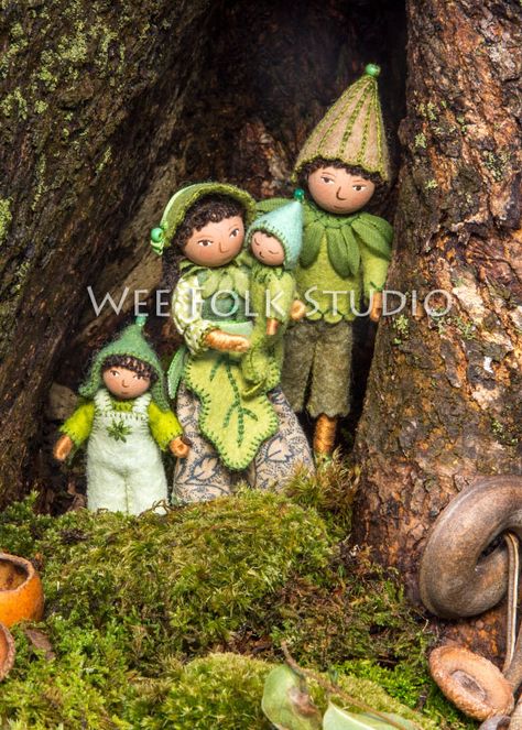 Wee Folk Studio, Salley Mavor, Winter Play, Wee Folk, Worry Dolls, Bendy Doll, Folk Doll, Peg Doll, Falmouth