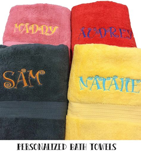 20% OFF Sitewide w/ Free UPS Shipping. Personalized Bath Towel, 100% Egyptian Cotton, Made in Turkey https://etsy.me/3zeFdQ3 #personalizedtowel #bathtowel #egyptiantowels #cottontowel #embroideredtowel #weddingtowel Personalized Hand Towels, Adult Valentines, Personalized Bath Towels, Monogram Towels, Embroidery Monogram, Guest Towel, Turkish Towels Beach, Embroidered Towels, Kids Bath