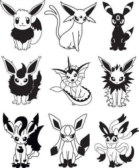 Pokemon Decal, Silouette Cameo, Pikachu Tattoo, Umbreon And Espeon, Her Tattoo, One Tattoo, Baby Spiderman, Cricut Stencils, Pokemon Tattoo