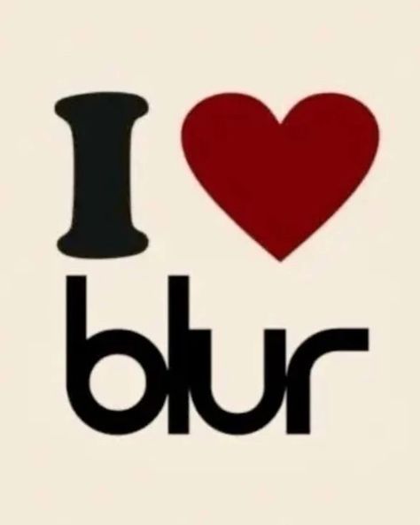 Blur, I Love, Band, Red