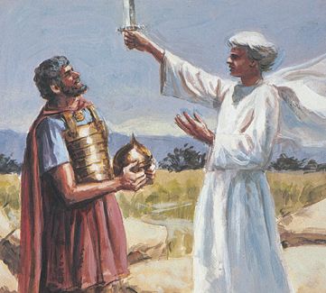 angel speaking to Joshua -Joshua 5:13–15; 6:1–5 Joshua 5, Joshua Bible, Eagle Images, Bible History, Promised Land, Biblical Art, The Prophet, Bible Truth, Old Testament