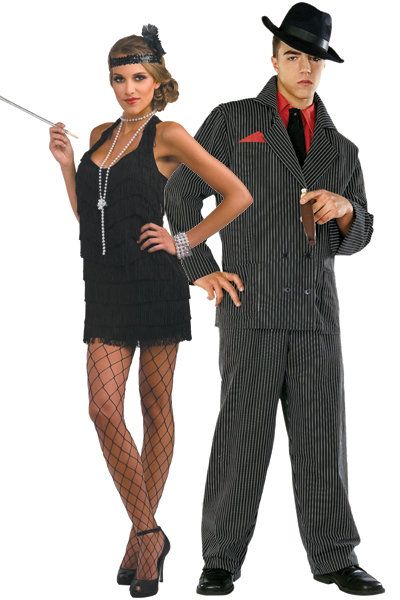 DIY halloween couple's costume Costume Duos, Halloween Weddings, 1920s Party, Costumes For Halloween, Flapper Costume, 10 Commandments, Bridal Guide, Party Guests, Happy Marriage