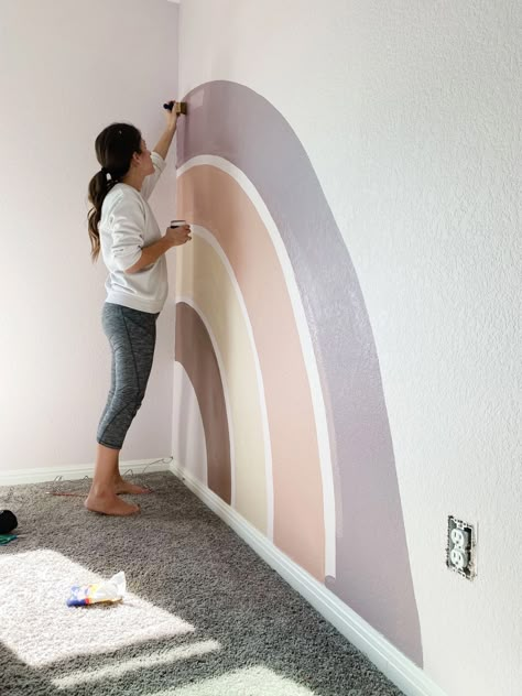 Toddler Girl Paint Colors Room Ideas, Painting Girls Room Ideas, Girls Room Mural Ideas, Toddler Bedroom Paint Ideas, Big Girl Room Makeover, Baby Girl Room Paint Ideas, Toddler Girl Bedroom Paint Ideas, Paint Girls Room, Kid Room Paint Ideas