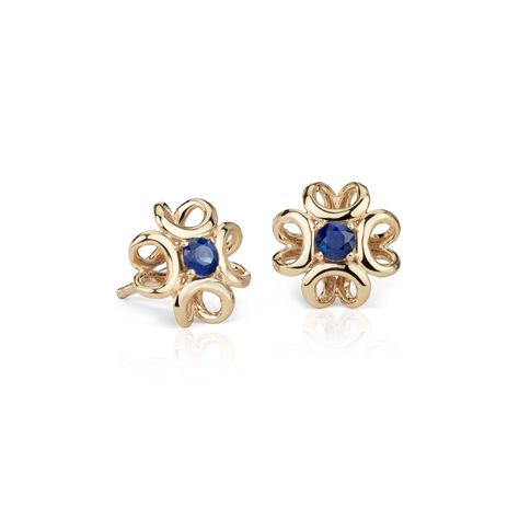 Blue Nile Jewelry, Colin Cowie, Earrings Sapphire, Sapphire Stud Earrings, Blue Sapphire Studs, Sapphire Earrings Studs, Sapphire Rings, Sapphire Studs, Round Stud Earrings