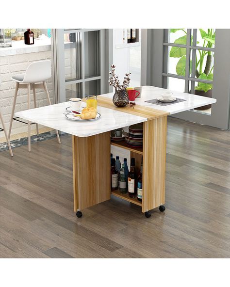 Multiuse Furniture, Movable Furniture, Cheap Dining Tables, Transformable Furniture, Murphy Table, Home Furniture Living Room, Foldable Dining Table, Movable Storage, Pull Out Drawer