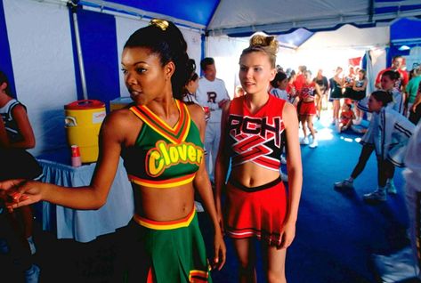 This is a Cheerocracy  http://www.cheerleading.com/famouscostumes.php Cheerleading Stunts, Cheer Costumes, Couples Costumes Creative, Best Couples Costumes, Cheerleading Squad, Halloween Coustumes, Cheerleader Costume, Teen Movies, Gabrielle Union