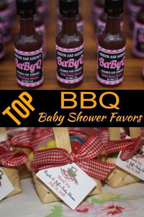 Baby Q Party Favors, Baby Q Shower Ideas Girl, Babyq Decorations, Baby Que Shower Ideas, Babyque Shower Ideas, Baby Q Shower Ideas, Bbq Party Favors, Bbq Baby Shower Ideas, Bbq Favors