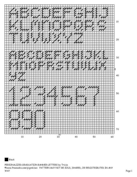 Plastic Canvas Patterns Free Letters Alphabet Charts, Plastic Canvas Letters Alphabet Pattern, Plastic Canvas Letter Patterns, Plastic Canvas Crafts Patterns, Needlepoint Letters, Graduation Scroll, Letters Cross Stitch, Graduation Canvas, Cross Stitch Plastic Canvas