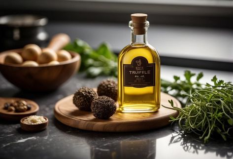 How to Use Truffle Oil in Cooking Black Truffle Oil, Air Fryer Recipes Appetizers, White Truffle Oil, Slow Cooker Recipes Dessert, Truffle Oil, Oil Gifts, Food Pairings, Best Dishes, Kitchen Tips