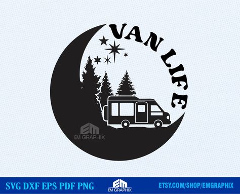 Camper Logo Design, Nonbinary Art, Camper Logo, Small Business Ads, Outdoor Svg, Happy Camper Svg, Camper Svg, Logo Quotes, Gifts For Truckers