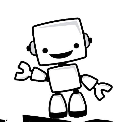 Robot Doodle, Robot Clipart, Robot Painting, Robot Sketch, Doddle Art, Boy Drawing, Robot Art, Letter R, Love Drawings