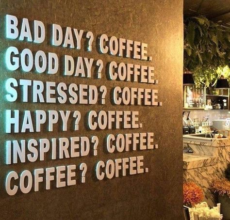 Good Day Coffee, Book And Coffee, Home Coffee Stations, Happy Coffee, Trendy Quotes, Bad Day, Coffee Love, Coffee Quotes, Coffee Humor