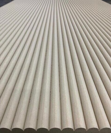 Round Fluted MDF Panels 2420mm x 390mm x 12mm  | eBay Ribbed Wall, Wall Panels, Feature Wall, Arch, Wall, Quick Saves