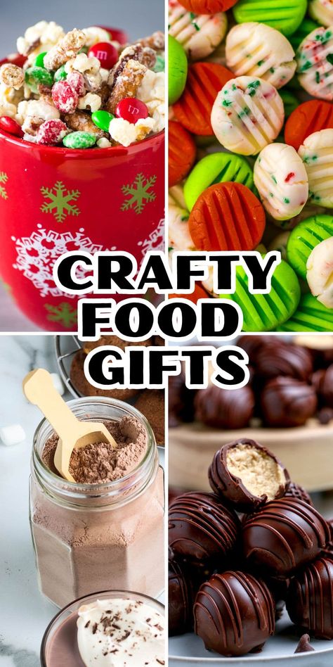 Ditch the shopping frenzy and get crafty in the kitchen with some seriously tasty homemade food gifts! If you're ready to spread the cheer with more than just a smile, you've stumbled upon the ultimate guide to edible gift-giving. Here are 23 crafty food gifts that are guaranteed to be a hit, whether you're looking to butter up the boss, sweeten up the in-laws, or just show your friends a little sugar-coated love. Edible Christmas Gifts Homemade, Christmas Baked Goods Gifts, Caramel Snack Mix, Baked Goods Gifts, Christmas Baked Goods, Pork Spices, Patriotic Recipes, Blue Recipes, Homemade Hot Fudge