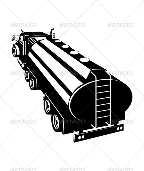 Fuel Tanker Truck Retro  #GraphicRiver         Illustration of a fuel tanker truck done in retro style.     Created: 17October12 GraphicsFilesIncluded: JPGImage #VectorEPS Layered: Yes MinimumAdobeCSVersion: CS Tags: artwork #freight #fueltankertruck #graphics #haulage #illustration #lorry #retro #tanker #transportation #vehicle Truck Graphics, Mens Birthday, Tanker Truck, Fuel Truck, Retro Artwork, Mens Birthday Party, Vector Graphics Design, Tanker Trucking, Print Fonts