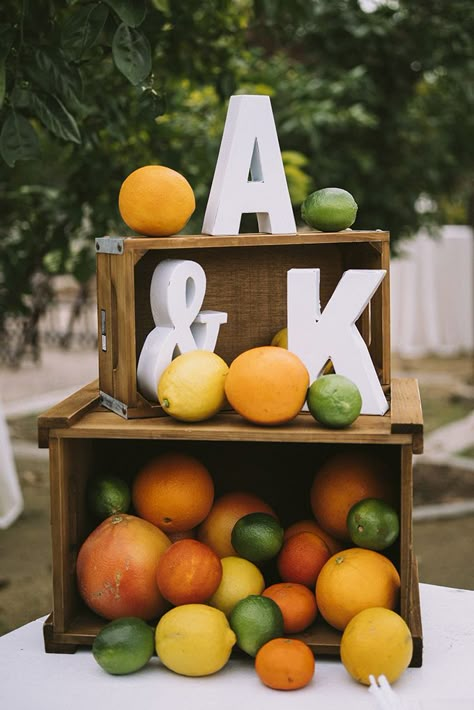 Citrus Wedding Decor, Lemon Themed Bridal Shower, Citrus Baby, Wedding Glamour, Floral Print Dresses, Bridal Shower Inspo, Citrus Wedding, Orange Baby Shower, Beach Wedding Dresses