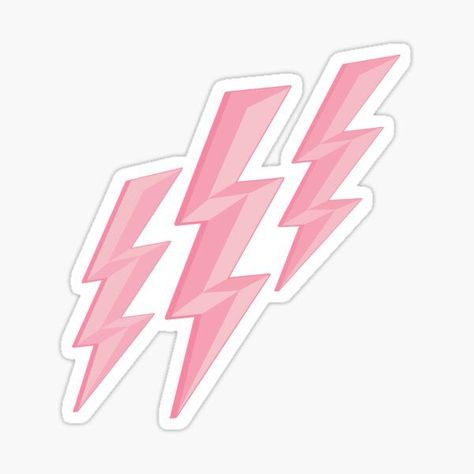 Flash Icon, Pink Lightning, Lightning Strike, Lightning Bolts, Lightning Strikes, Sticker Cute, Aesthetic Colors, Lightning Bolt, Pink Aesthetic