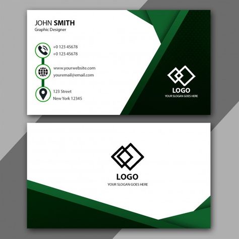 Green Business Card Design, Calling Card Template, Calling Card Design, Business Card Layout, Green Business Card, Business Card Design Black, Business Card Design Minimalist, Company Business Cards, Business Cards Layout